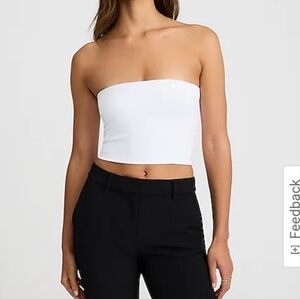 Express White Tube Top